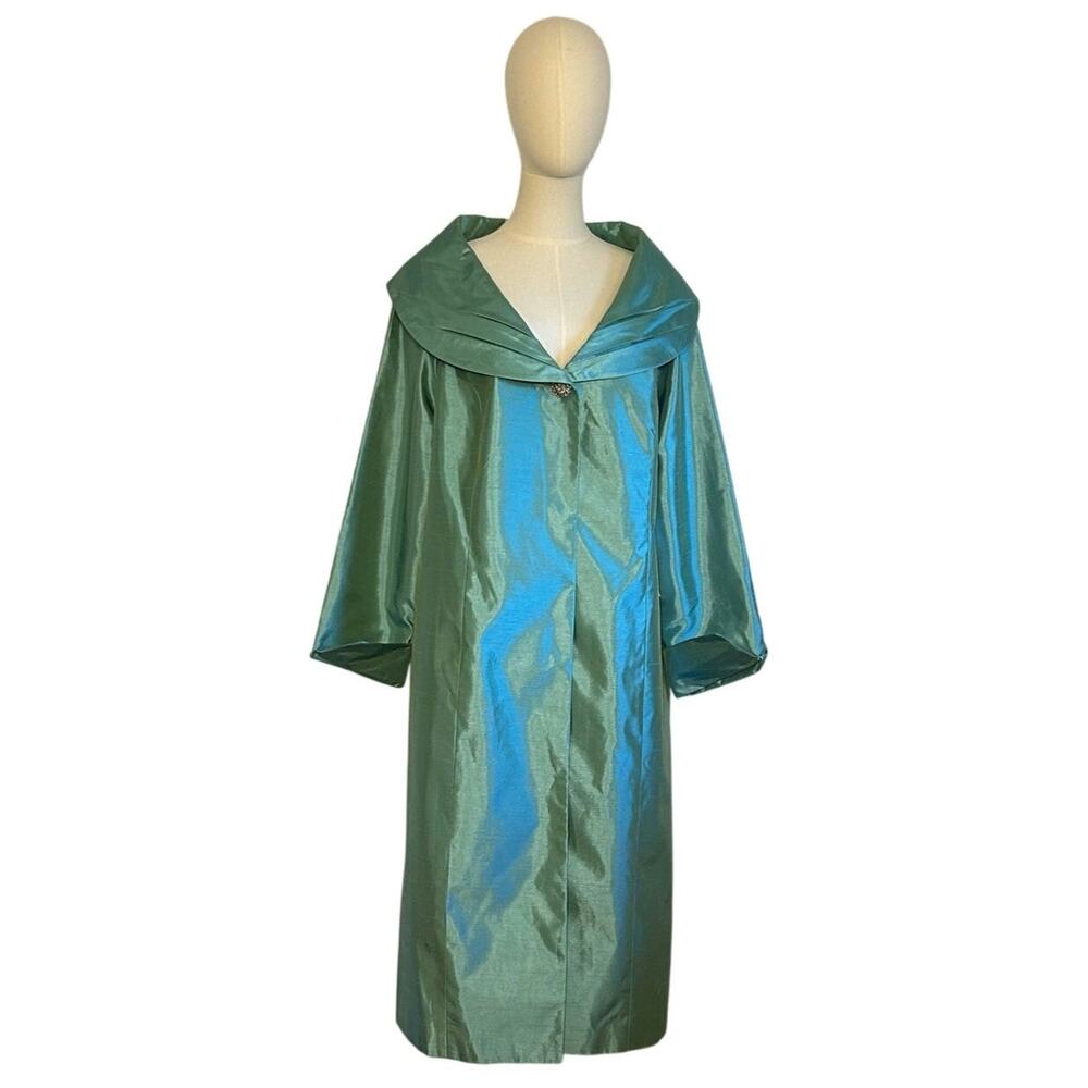 NWT ASHRO Teal Plus Size 16 Blazer Jacket Statement Workwear Career Outerwear